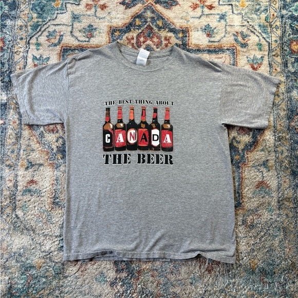 Gildan Other - Vintage Canada Beer T-shirt Large